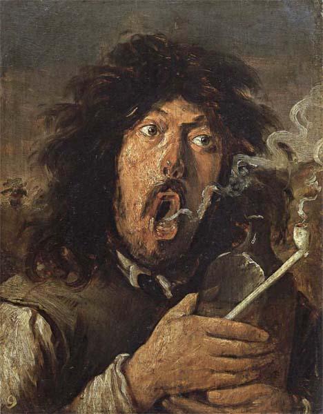 Joos van craesbeck The Smoker